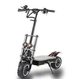 Trottinette électrique adulte puissante avec double moteur et 100 km autonomie.