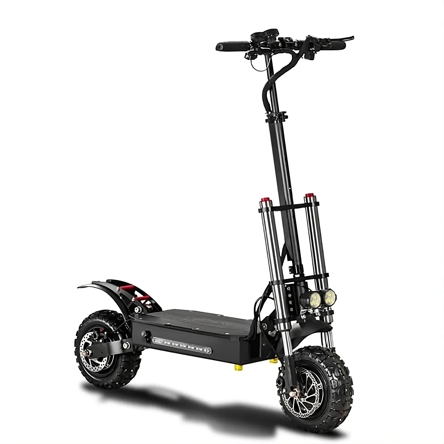 Trottinette électrique adulte puissante avec double moteur et 100 km autonomie. – Image 4