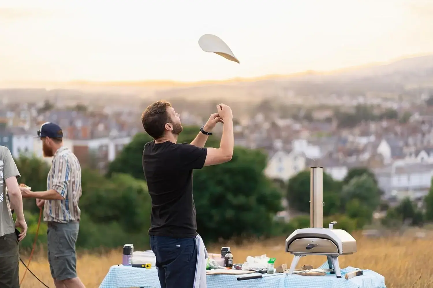 Four à pizza multi-combustible – Bois, charbon ou gaz – Saveur authentique en extérieur – Image 5