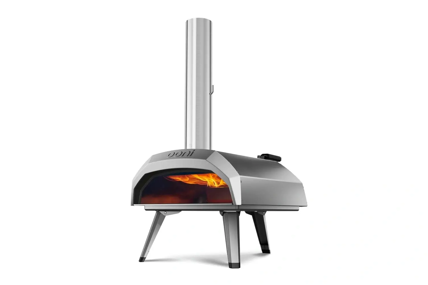 Four à pizza multi-combustible – Bois, charbon ou gaz – Saveur authentique en extérieur
