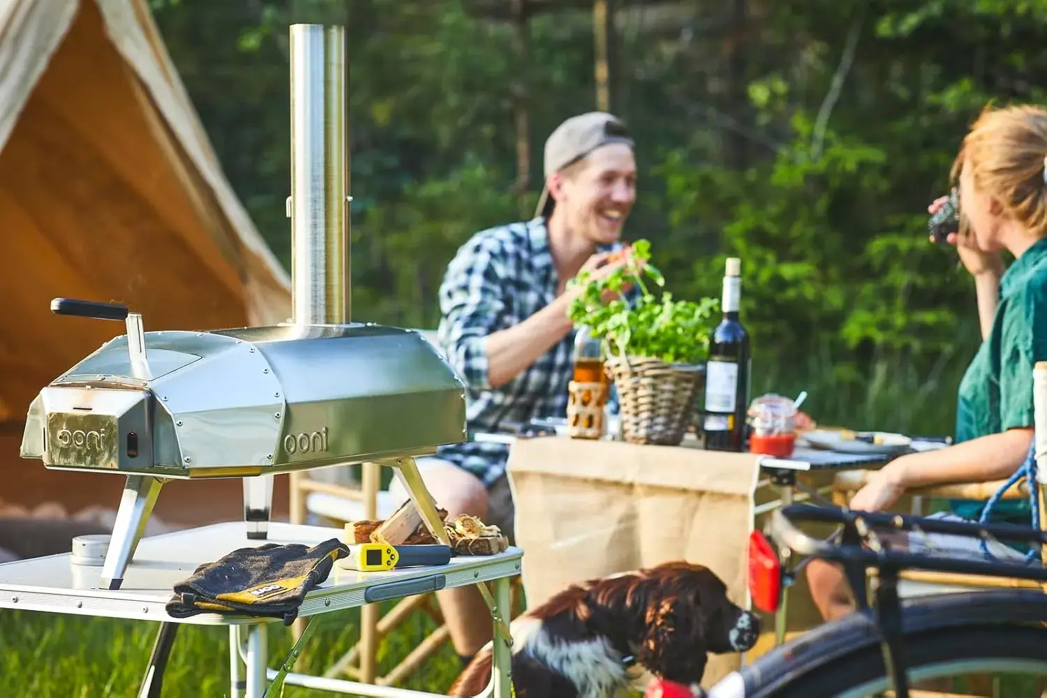 Four à pizza multi-combustible – Bois, charbon ou gaz – Saveur authentique en extérieur – Image 6