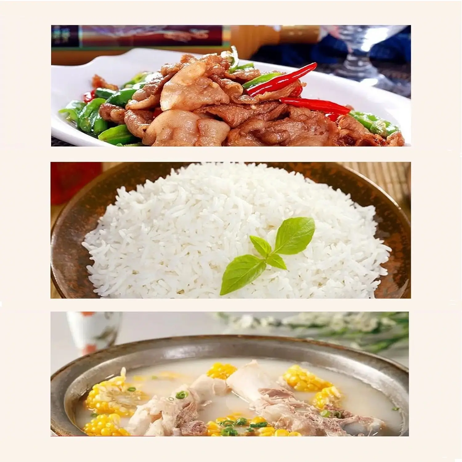 Robot culinaire 2200W – Cuisson automatique rapide et uniforme – Image 6