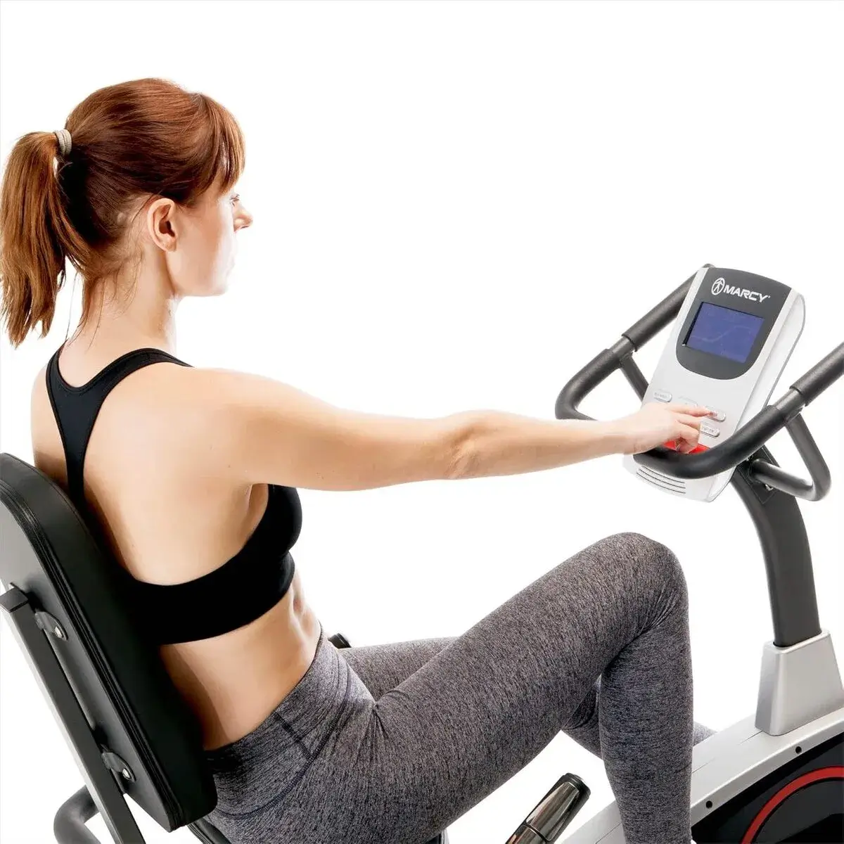 Recumbent Stationary Bike – Magnetic Resistance and Superior Comfort for Home Workouts. – Image 3