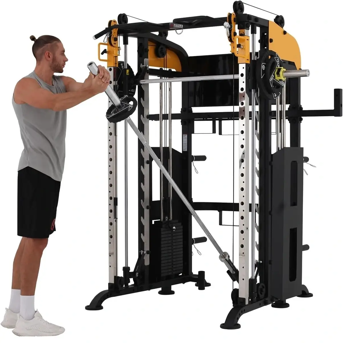 Smith Machine – All-in-One Strength Training Station for a Full-Body Workout. – Image 9