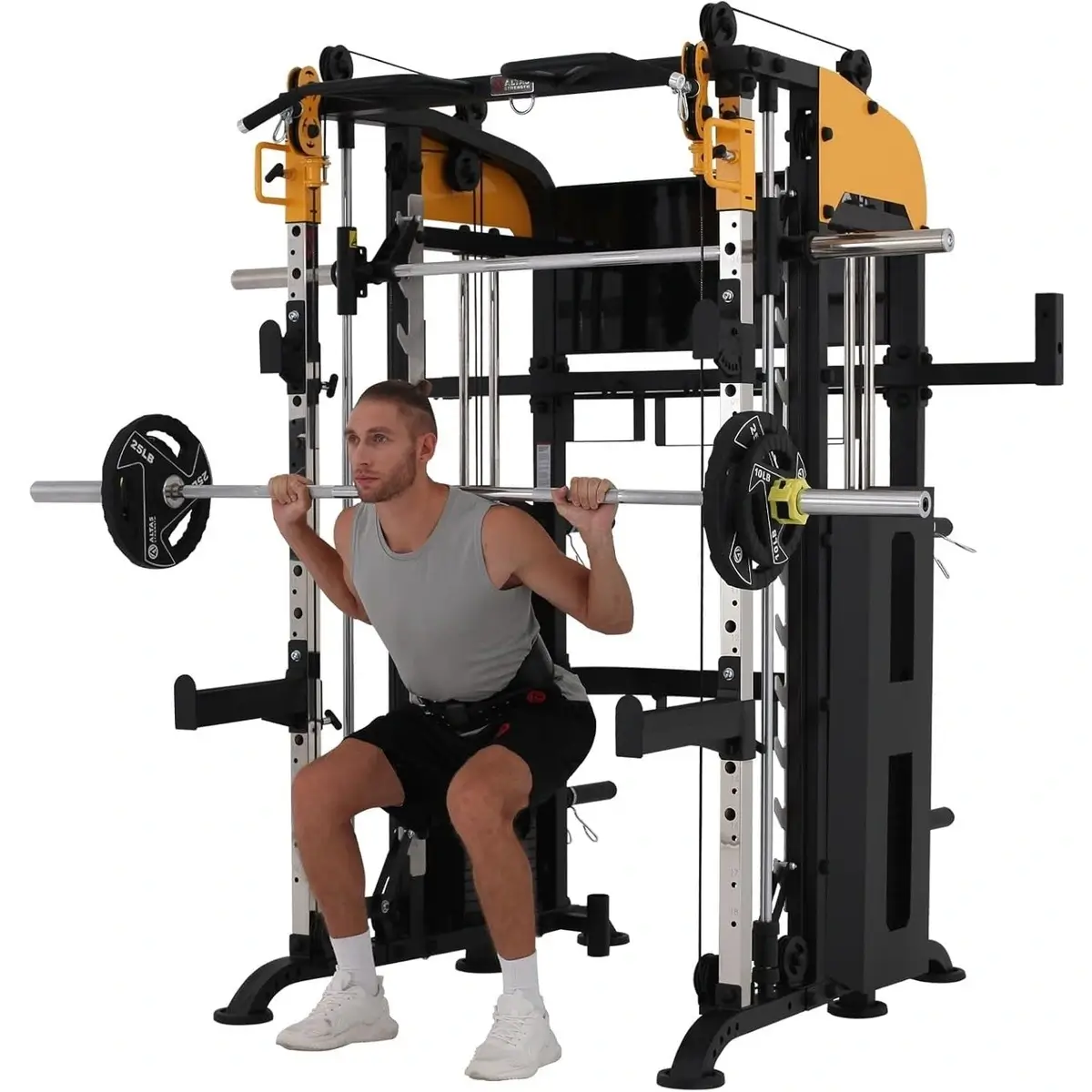 Smith Machine – All-in-One Strength Training Station for a Full-Body Workout. – Image 8