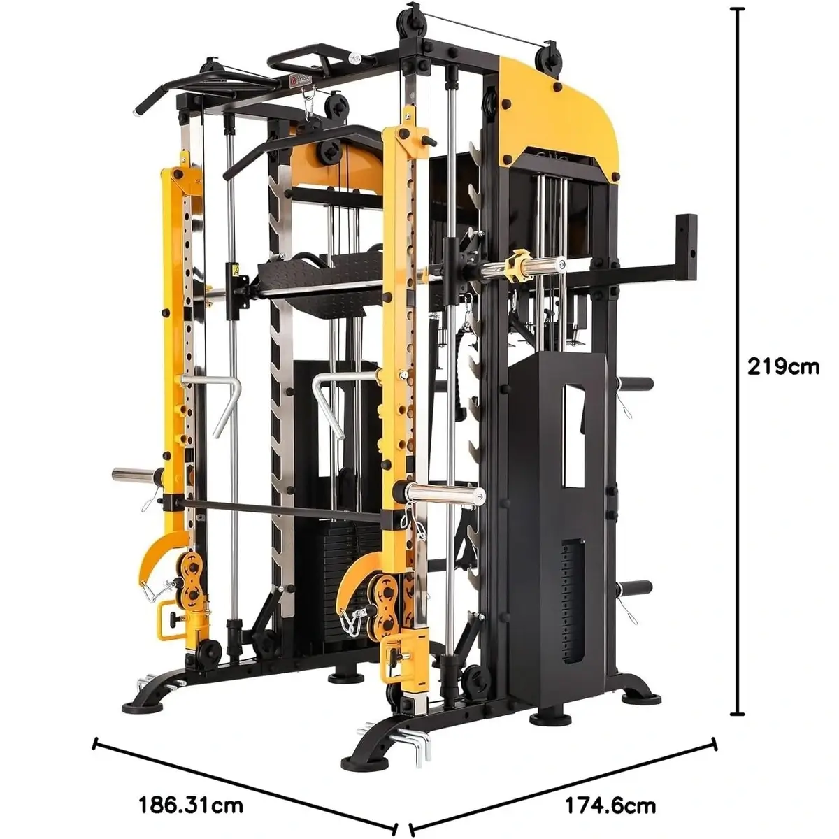 Smith Machine – All-in-One Strength Training Station for a Full-Body Workout. – Image 6