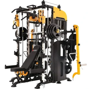Smith Machine – All-in-One Strength Training Station for a Full-Body Workout.