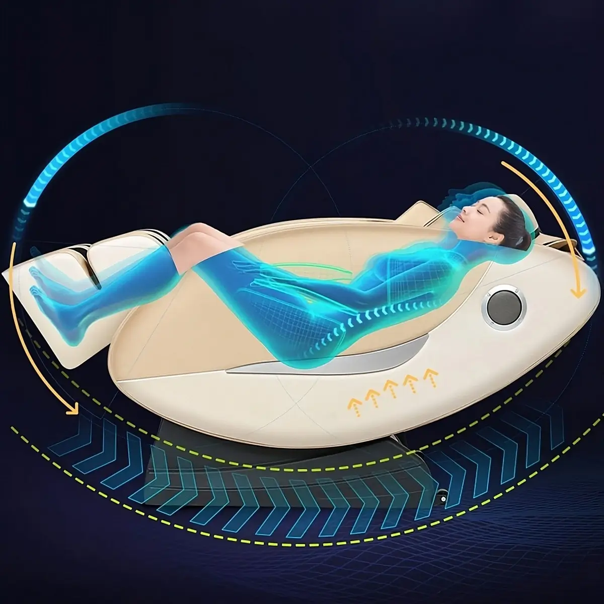 Fauteuil massant 3D Shiatsu Zéro Gravité – Détente complète et confort ultime – Image 5