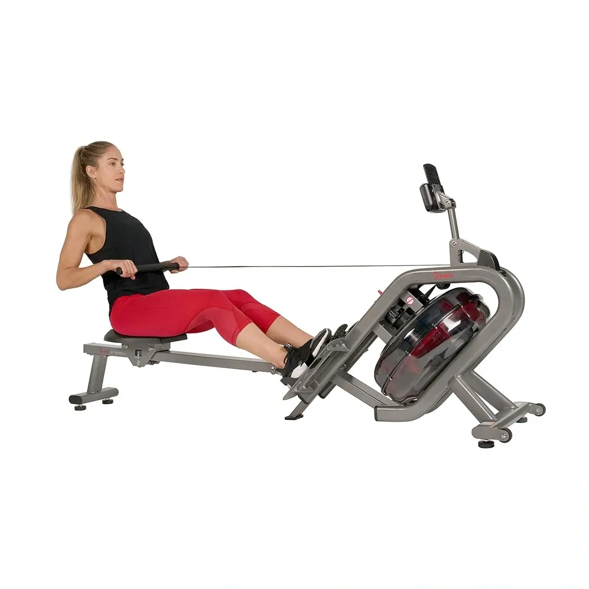 Dual-Resistance Water Rower – A Complete and Comfortable Workout. – Image 2