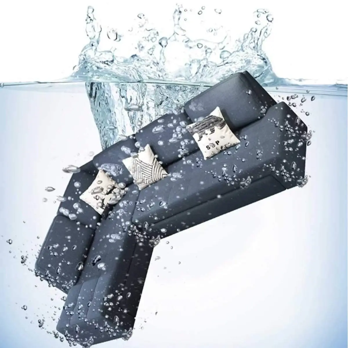 Canapé Convertible L – Design moderne avec espace de rangement – Confort et praticité pour petits espaces – Image 6