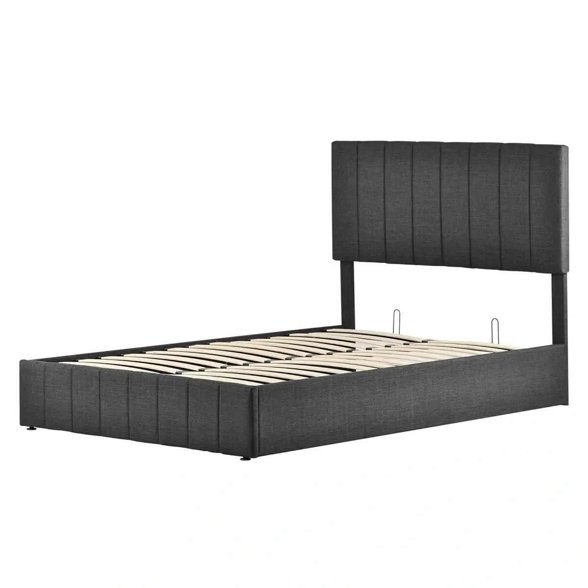 Lit double avec rangement – Confort optimal et design pratique pour un gain de place. – Image 5