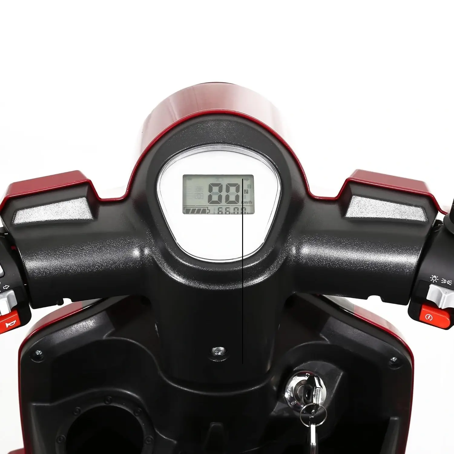 Scooter électrique 4 roues pour seniors offrant grande autonomie et sécurité maximale. – Image 5